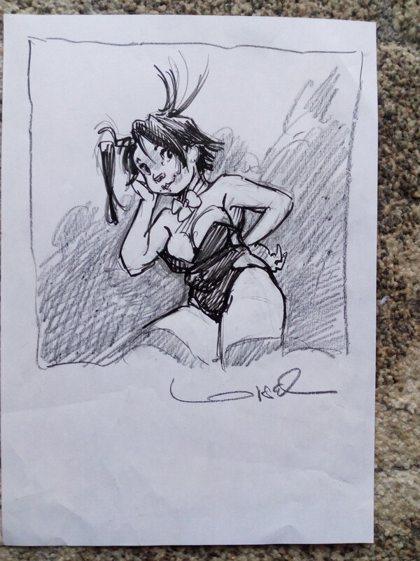En vente - Clochette / régis loisel - Illustration originale