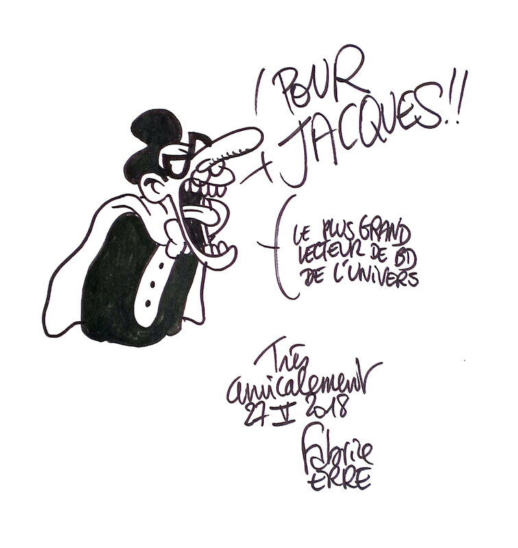 Démonax par Fabrice Erre - Dédicace