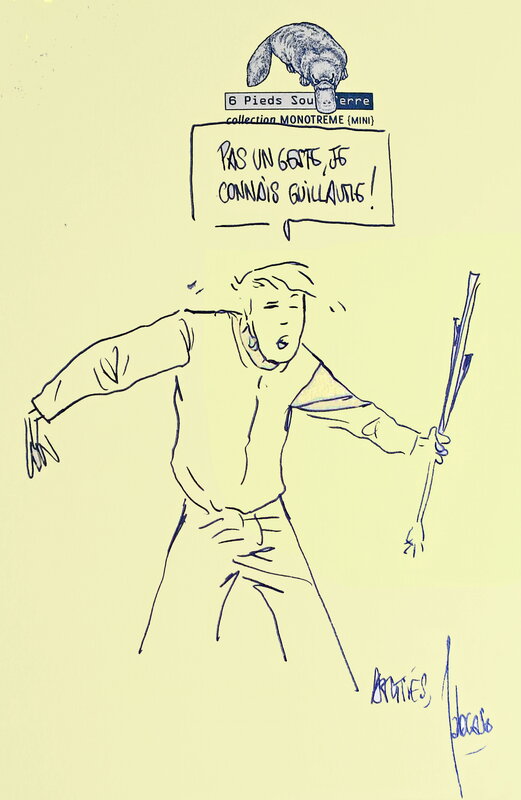 Zaï Zaï Zaï Zaï by Fabcaro - Sketch