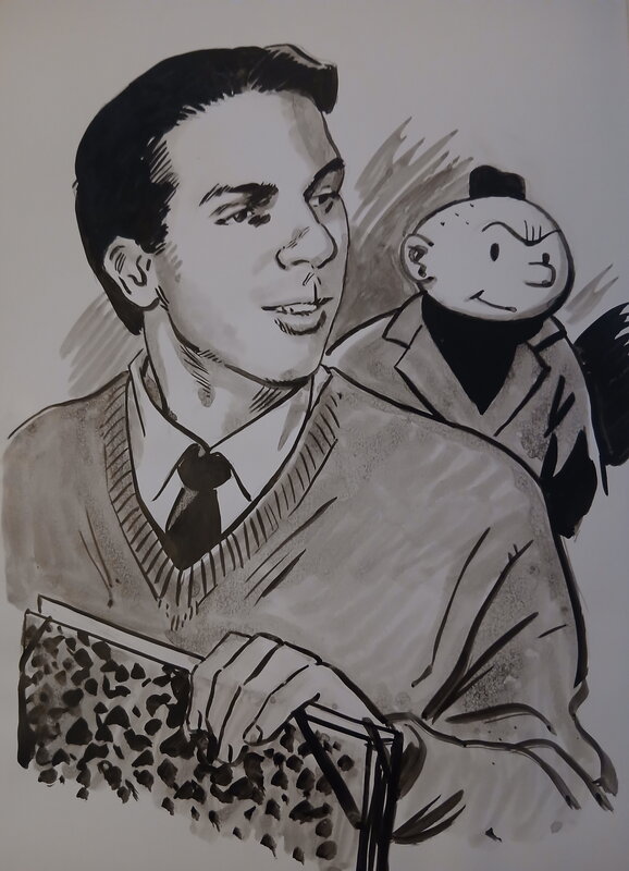 Jacques Terpant, Yves Chaland et Bob Fish - Sketch
