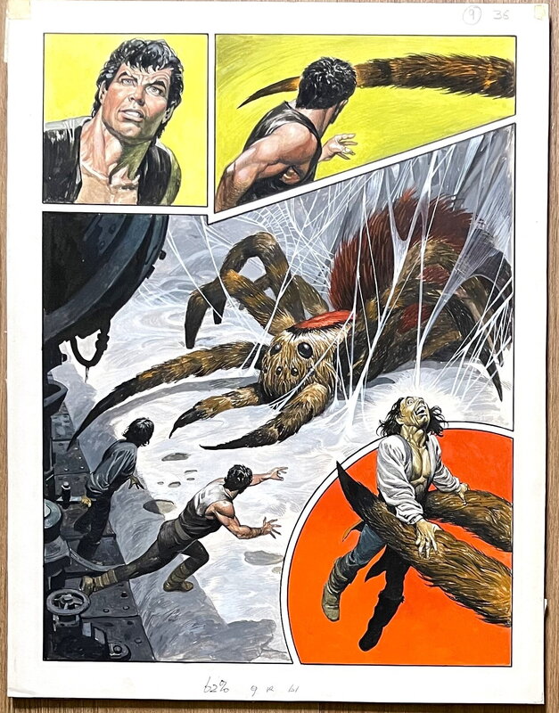 Don Lawrence - Storm - The Creeping Death - Planche originale