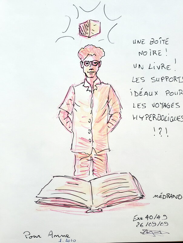 Frédéric Médrano, LA PETITE BOUTIQUE DES HYPERBOLES - Dédicace