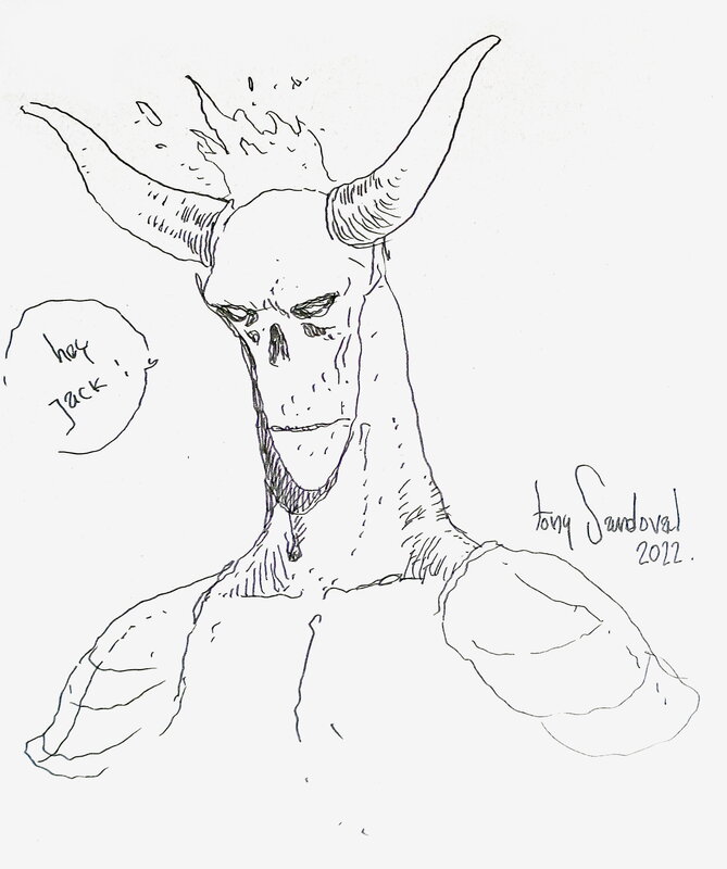 Tony Sandoval, Volage - Chronique des enfers - Sketch