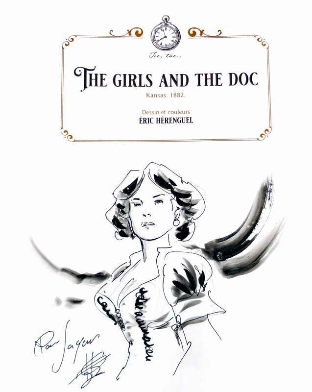 Eric Hérenguel, The girls and the doc - Dédicace