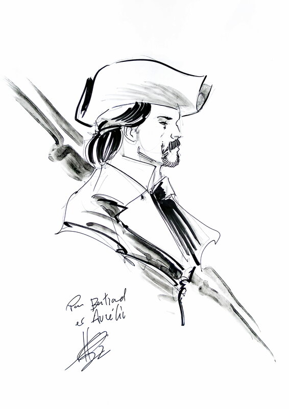Ulysse 1781 by Eric Hérenguel - Sketch