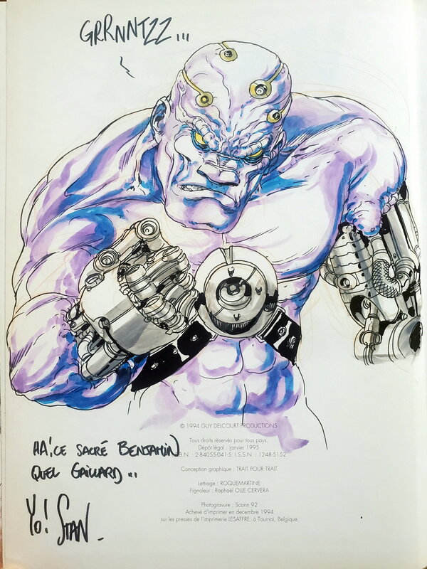 Stan, VORTEX   T2 CAMPBELL, VOYAGEUR DU TEMPS - Sketch