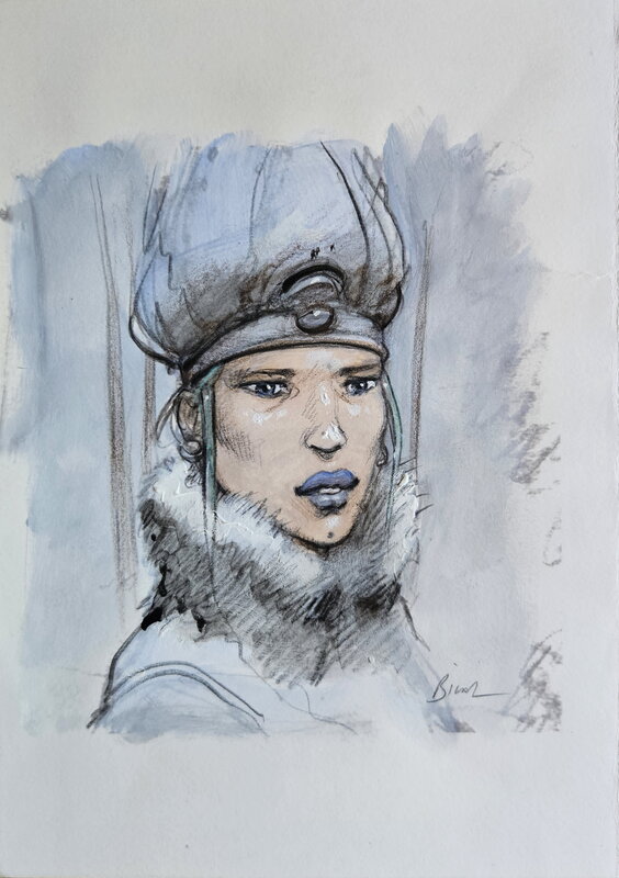 For sale - 2022 - Bug 3 by Enki Bilal - Original Illustration