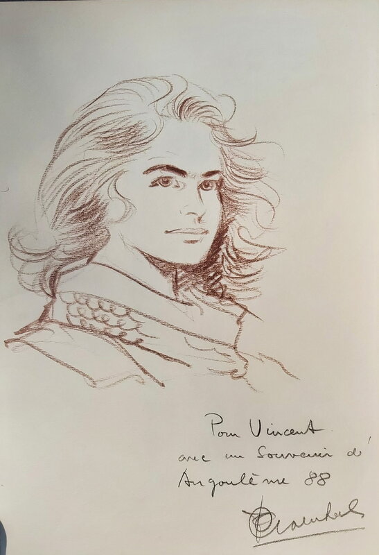 Chevalier Ardent par François Craenhals - Dédicace