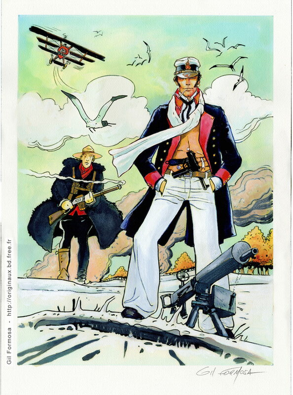 Gil Formosa, Hugo Pratt, Corto MALTESE - Gatling - Comic Strip