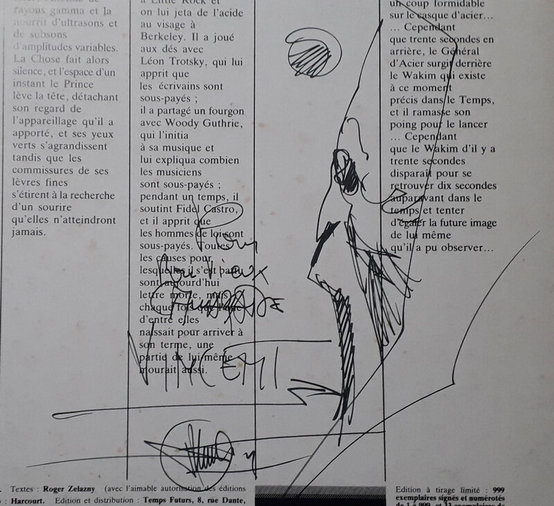 Portfolio Druillet - Dédicace