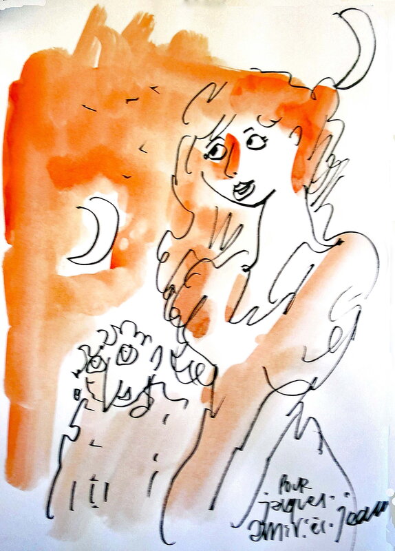Chagall en Russie by Joann Sfar - Sketch