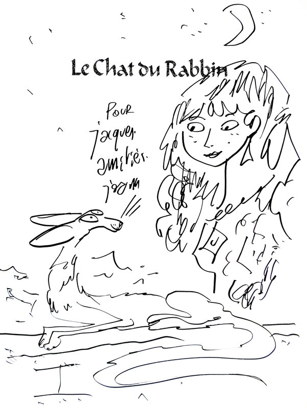 Joann Sfar, Le chat du rabbin - T12 - Dédicace