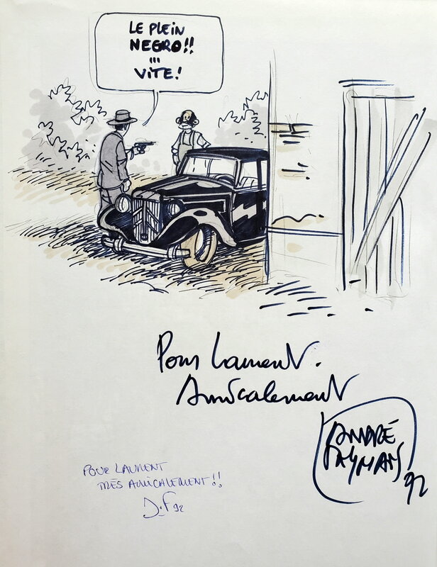 André Taymans, Jean-François Di Giorgio, MUNRO   T4 LE JARDINIER DES ETOILES - Dédicace