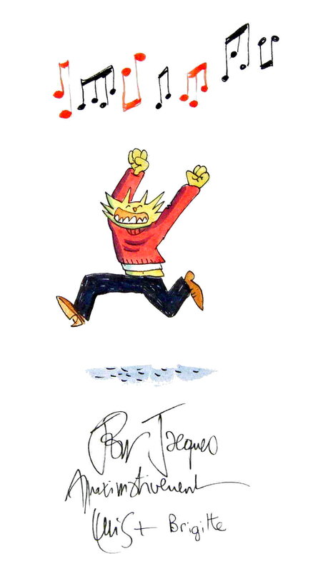 Top ouf par Lewis Trondheim, Brigitte Findakly - Dédicace