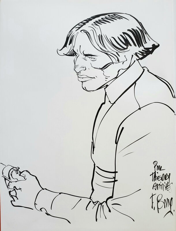 François Boucq, BOUNCER   T1 UN DIAMANT POUR L'AU-DELA - Sketch