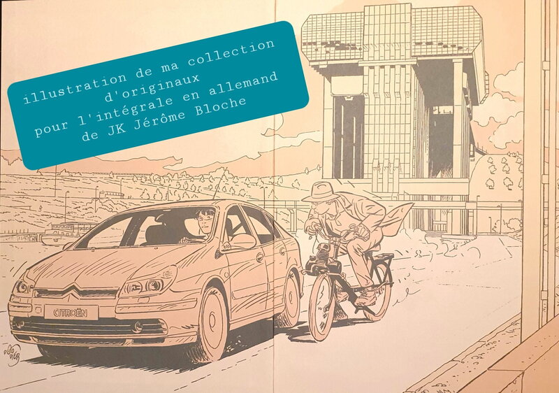 Alain Dodier, Illustrations reprisent dans l'intégrale allemande de JK Jérôme - Original Illustration
