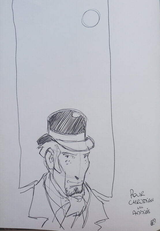 Stéphane Heurteau, WINSTON HOGGART   T1 LES CHEMINS DE L'OMBRE - Sketch