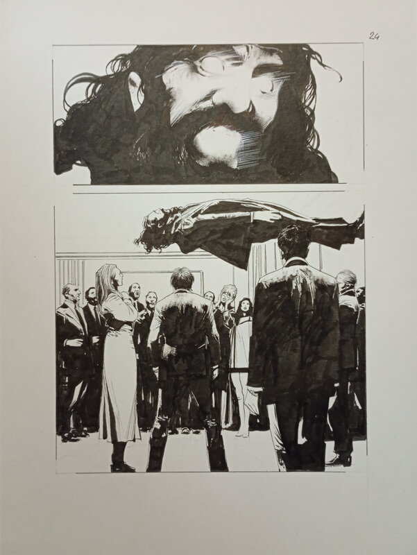 Roi Corrado - Planche originale