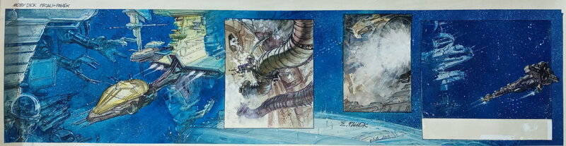 Željko Pahek - Moby Dick - Comic Strip