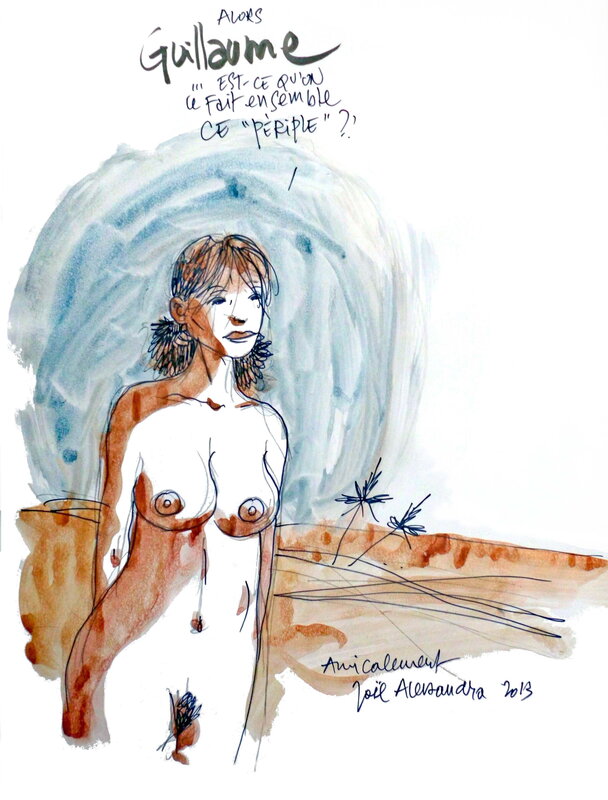 Joël Alessandra, Le périple de Baldassare  - T1 - Dédicace
