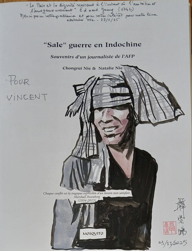Autochtone par Nie Chongruie - Dédicace