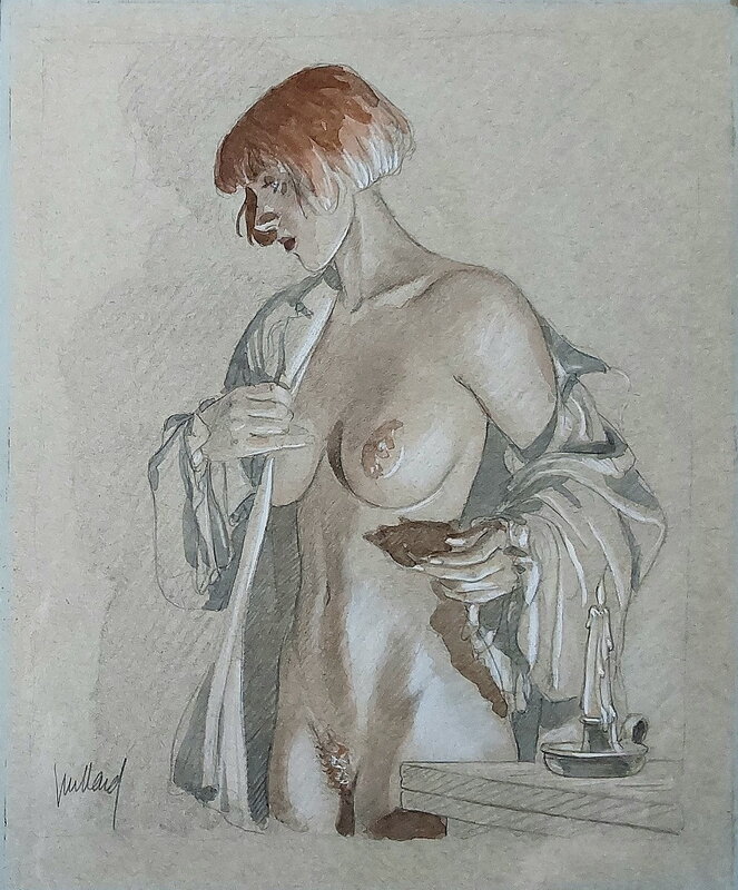 Divas / Arianne by André Juillard - Original Illustration