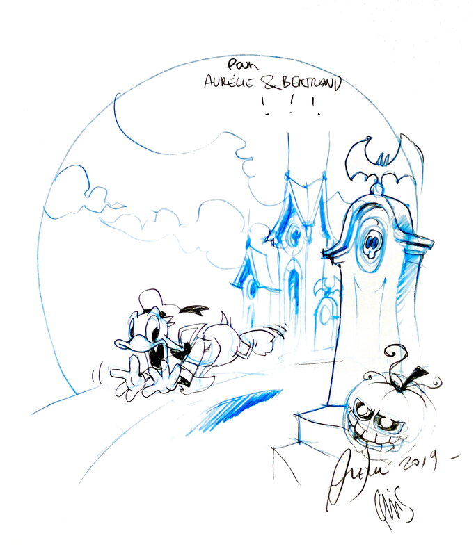 Horrifikland by Alexis Nesme, Lewis Trondheim - Sketch
