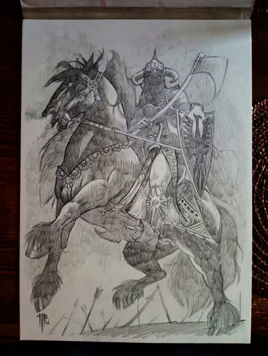 For sale - Death Dealer by Philippe Bringel - Comic Strip