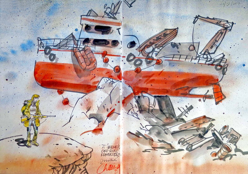 Le monde d'après by Jean-Christophe Chauzy - Sketch