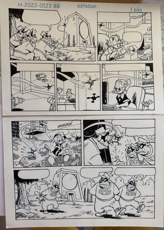 Ignasi Calvet Esteban, Une question de patience - Les Rapetou (1 page) - Comic Strip