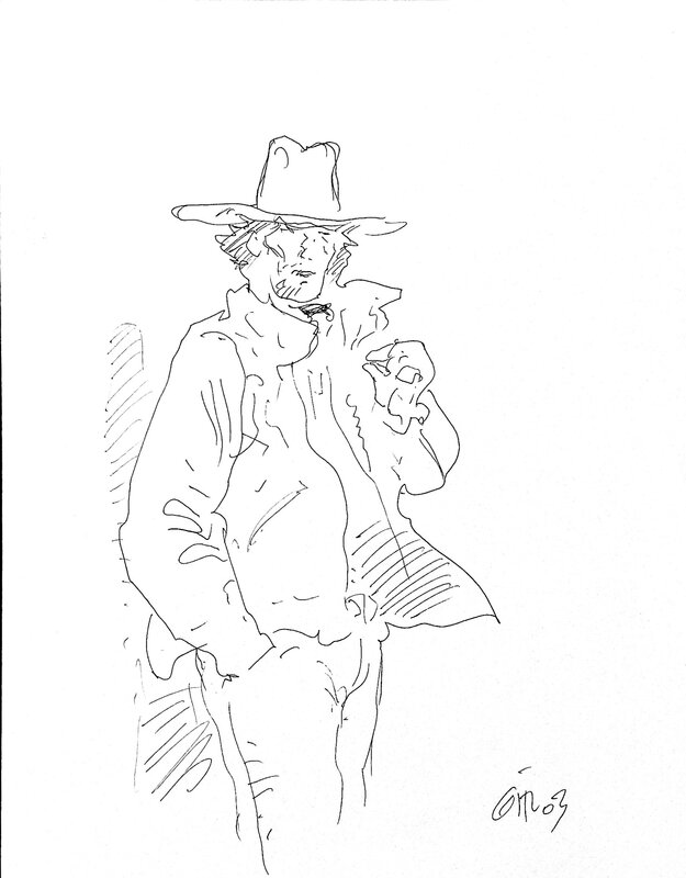 Blueberry par Jean Giraud - Illustration originale