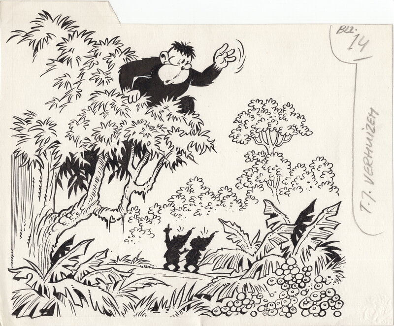 Jimmy Brown par Carol Voges - Planche originale