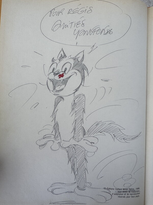 Dédicace Hercule by Yannick - Sketch