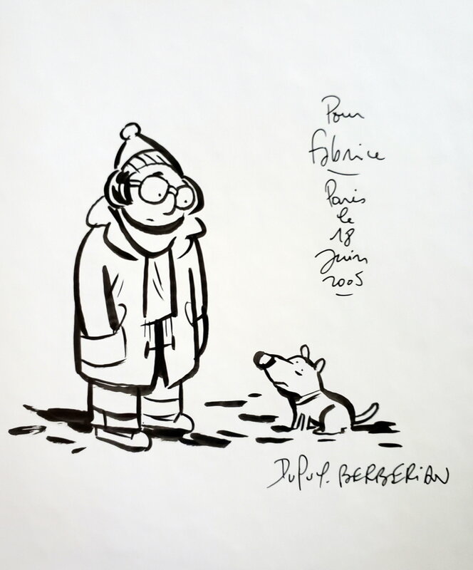 Charles Berberian, HENRIETTE   T2 UN TEMPS DE CHIEN - Dédicace
