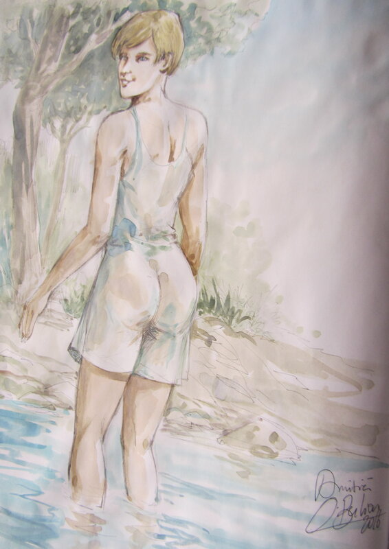 Lie-De-Vin par Olivier Berlion, Eric Corbeyran - Illustration originale