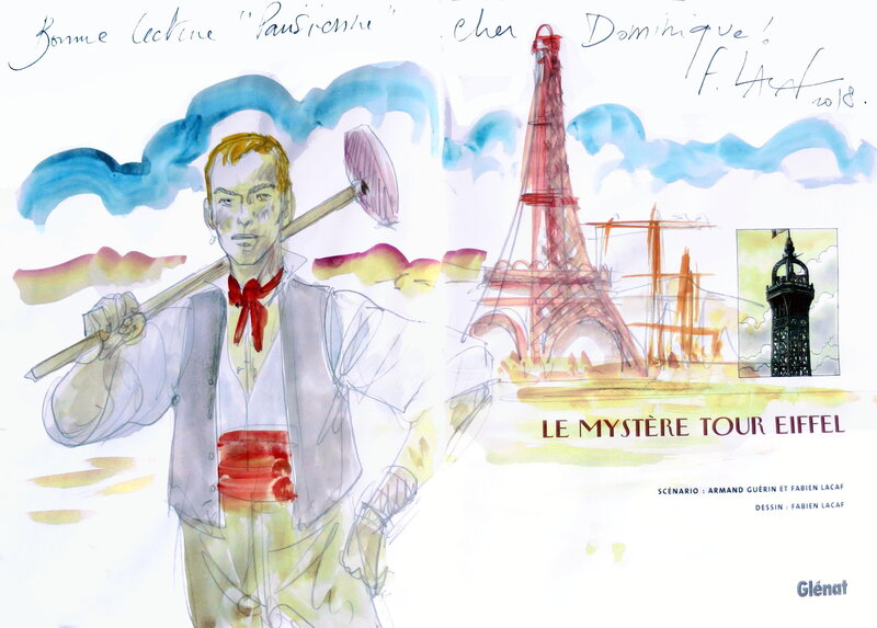 Fabien Lacaf, Le mystère de la tour Eiffel - Sketch