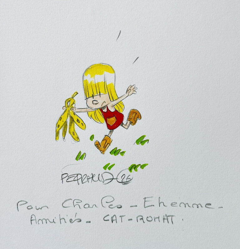 Linette par Jean-Philippe Peyraud, Catherine Romat - Dédicace