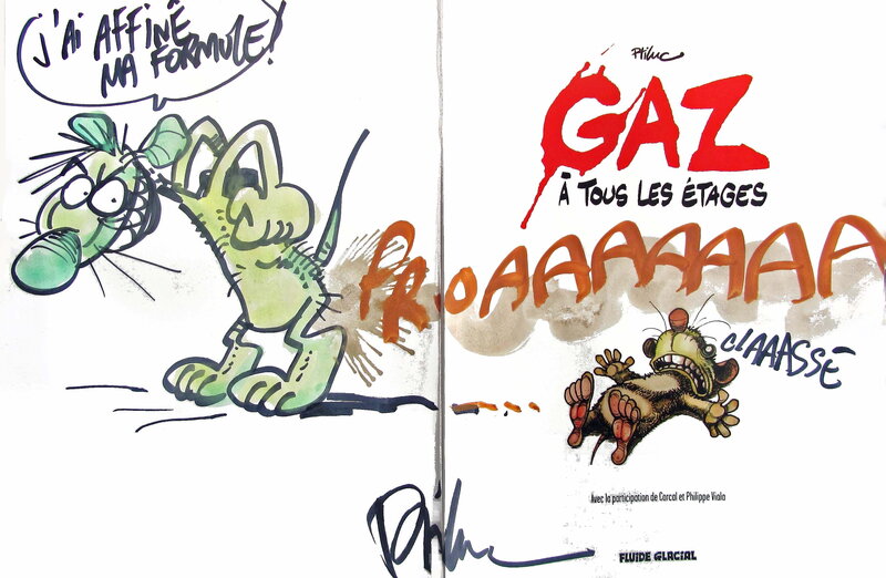 Ptiluc, Gaz à tous les étages - Sketch