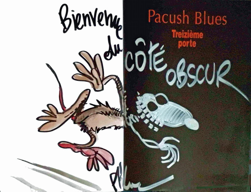 Pacush Blues - T13 par Ptiluc - Dédicace