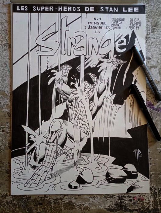 For sale - Philippe Bringel, Strange n1 Alternative - Original Illustration