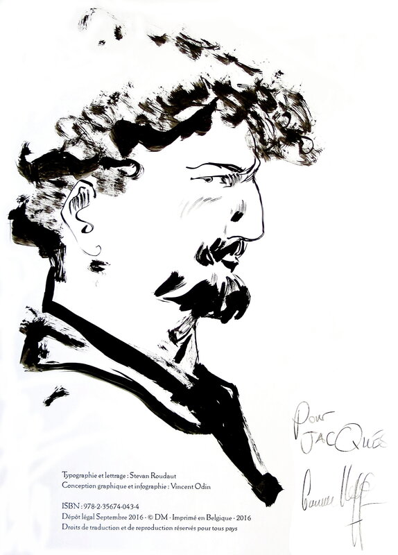 Le voyage d'Ulysse by Emmanuel Lepage - Sketch