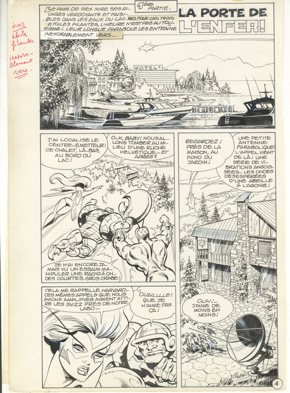For sale - Jean-Yves Mitton, Mikros - Outre-Monde 1 : La porte de l'enfer - Comic Strip