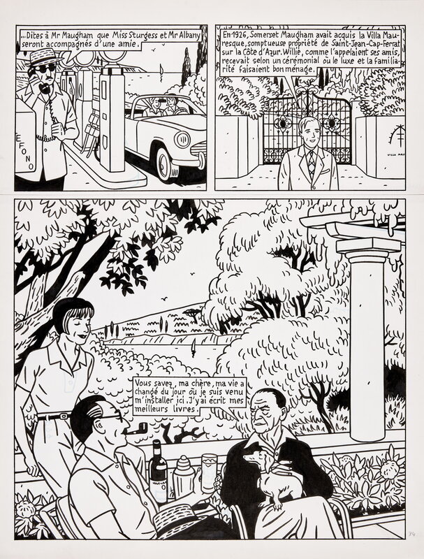 Jean-Claude Floc'h, Une amitié singulière - Comic Strip