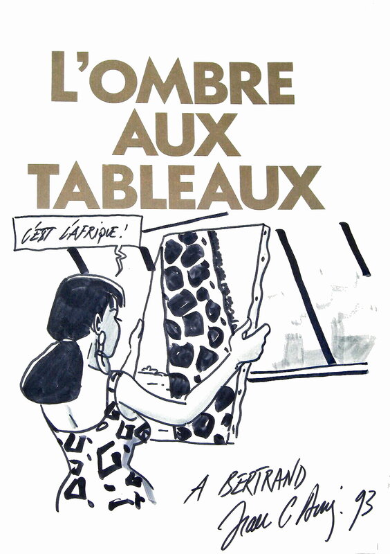 Jean-Claude Denis, L'ombre aux tableaux - Dédicace