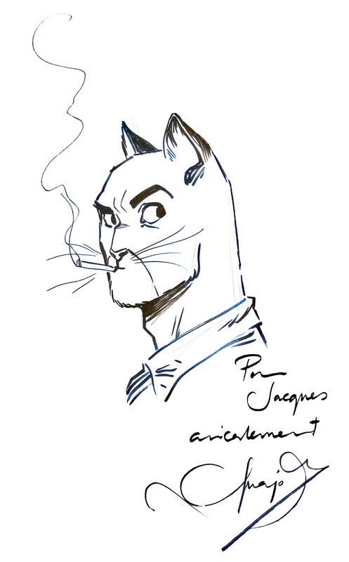 Blacksad - T5 par Juanjo Guarnido - Dédicace
