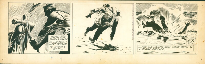 Alex Raymond, Rip Kirby 1954.04.02 - 