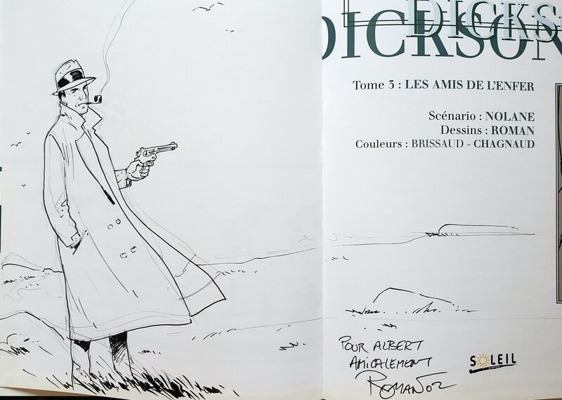 Olivier Roman, HARRY DICKSON    T3 LES AMIS DE L'ENFER - Sketch