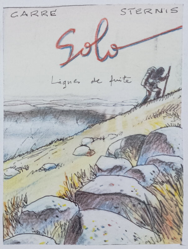 Philippe Sternis, Solo projet de couverture - Original art