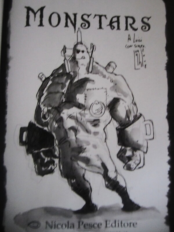 Andrea Longhi - Monstars n. 2 - Sketch