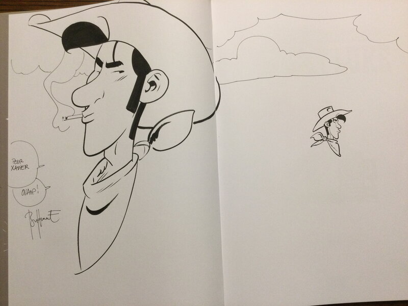 Matthieu Bonhomme, La longue marche de Lucky Luke - Comic Strip